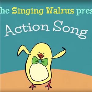 企鹅儿歌在线英语视频 Action Songs for kids  The Singing Walrus
