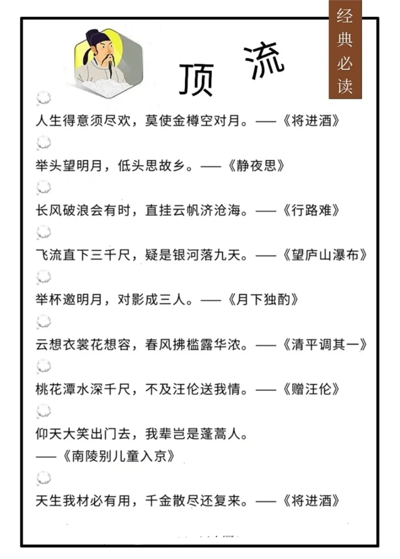 李白年谱丨他是说不完的，就像他的诗背不完一样。